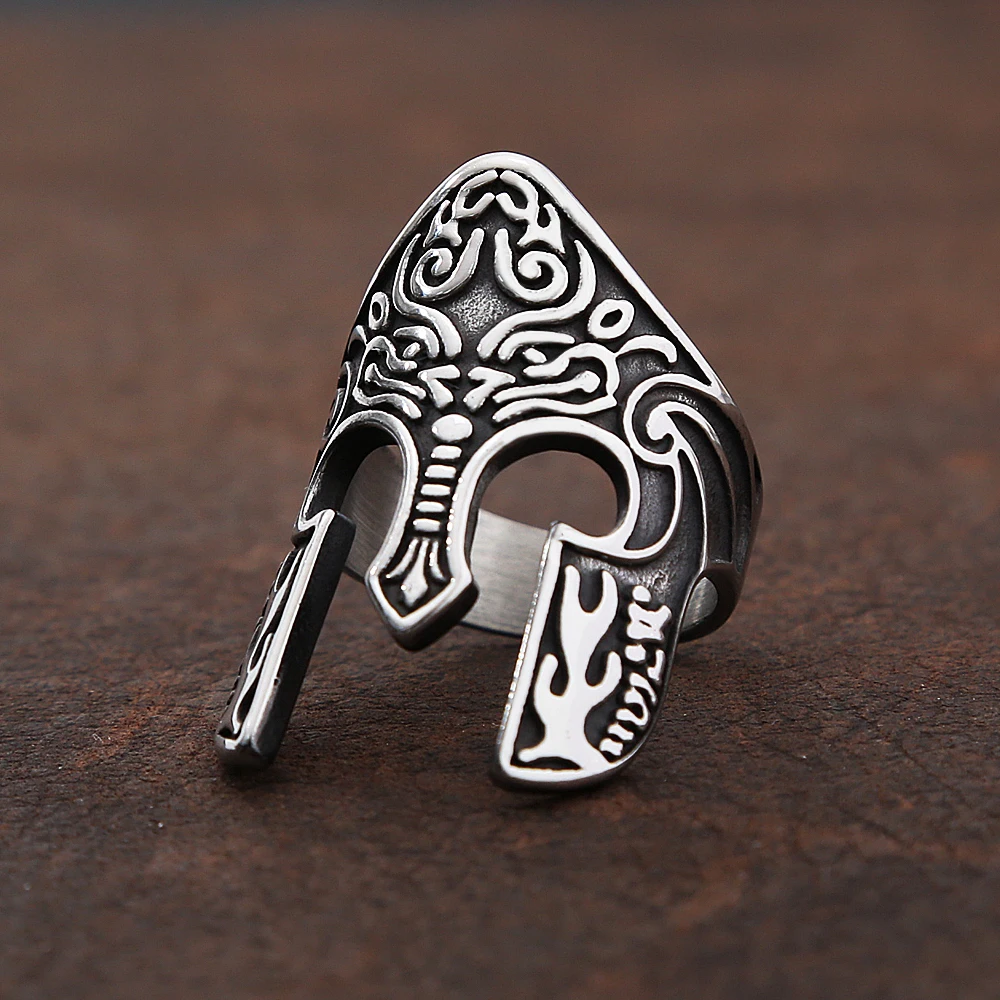 National Beliefs Viking Warrior Mens Spartan Helmet Ring Stainless Steel Biker Mask Helmet Viking Jewelry Ring Free Shipping
National Beliefs Viking Warrior Mens Spartan Helmet Ring Stainless Steel Biker Mask Helmet Viking Jewelry Ring Free Shipping