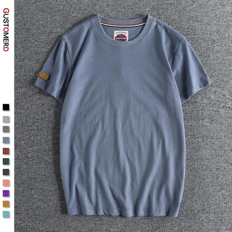 Gustomard - Crewneck T-Shirt for Men, Summer and High Quality, Soft to the Touch, 100% Cotton, Daily
Gustomard - Crewneck T-Shirt for Men, Summer and High Quality, Soft to the Touch, 100% Cotton, Daily