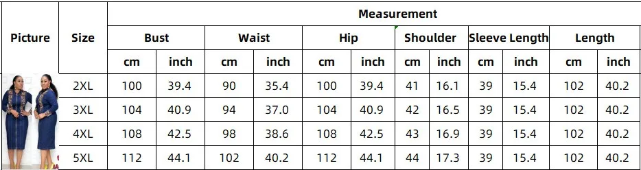 2XL-5XL Washed Denim Dress African Large Size Women Lapel Lapel 3/4 Sleeve Zipper Fashion Printed High Quality Denim Skirt 2021
2XL-5XL Washed Denim Dress African Large Size Women Lapel Lapel 3/4 Sleeve Zipper Fashion Printed High Quality Denim Skirt 2021