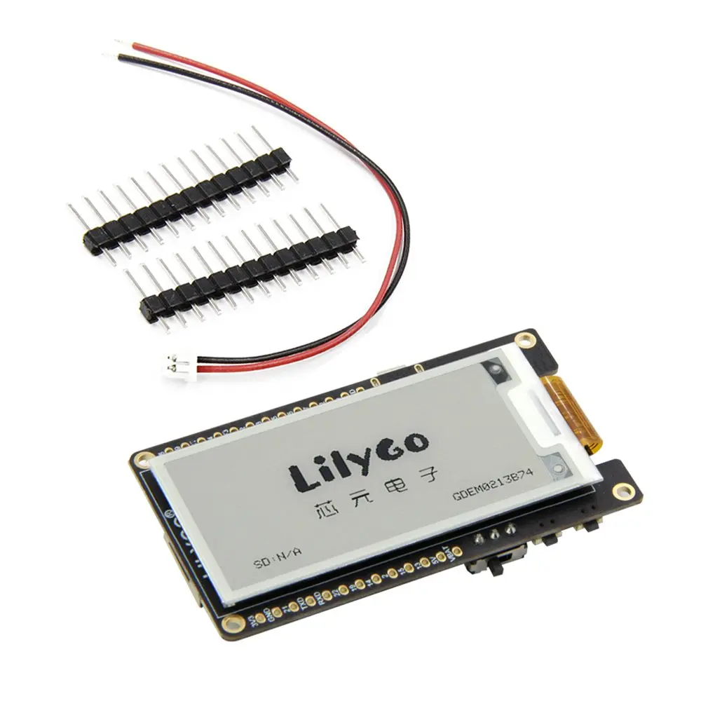 TTGO T5 V2.3 wireless WiFi basic Wireless Module ESP-32 esp32 2.13 ePaper display development board
TTGO T5 V2.3 wireless WiFi basic Wireless Module ESP-32 esp32 2.13 ePaper display development board