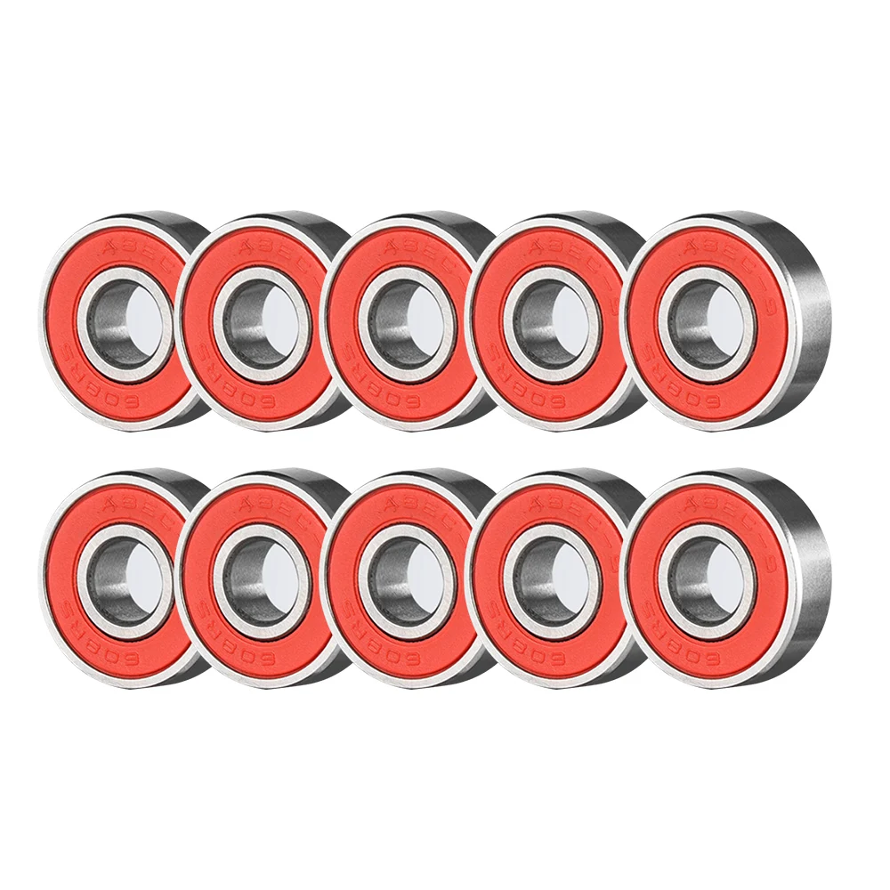 10PCS 8x22x7mm Red ABEC-9 608 2RS Roller Skate Wheel Bearing Anti-rust Skateboard Wheel Bearing Popular
10PCS 8x22x7mm Red ABEC-9 608 2RS Roller Skate Wheel Bearing Anti-rust Skateboard Wheel Bearing Popular