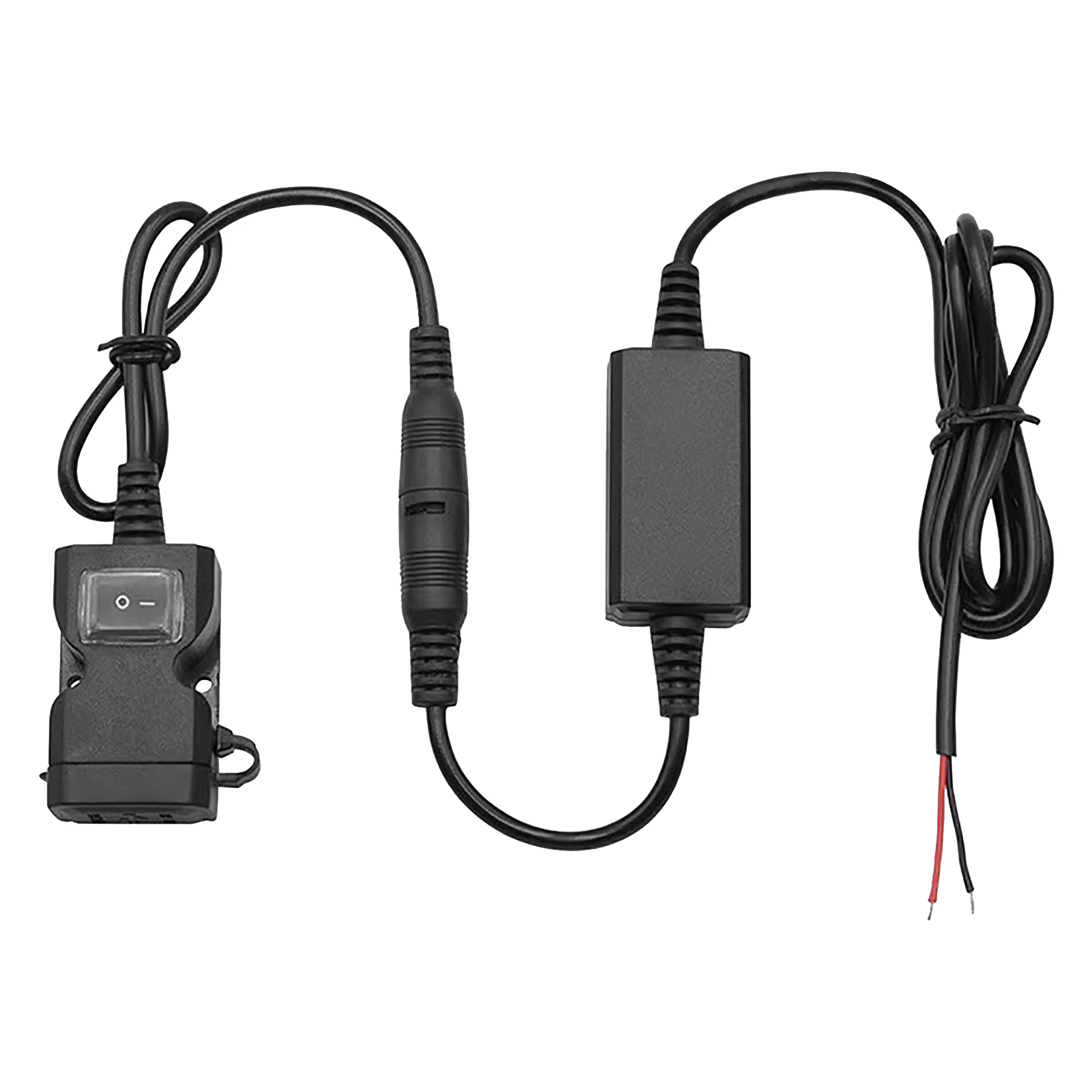 Handlebar Rearview Mirror Mounted With 132cm Wire Dual USB Port 9-24V ABS Power Adapter Motorcycle Charger Socket Waterproof
Handlebar Rearview Mirror Mounted With 132cm Wire Dual USB Port 9-24V ABS Power Adapter Motorcycle Charger Socket Waterproof