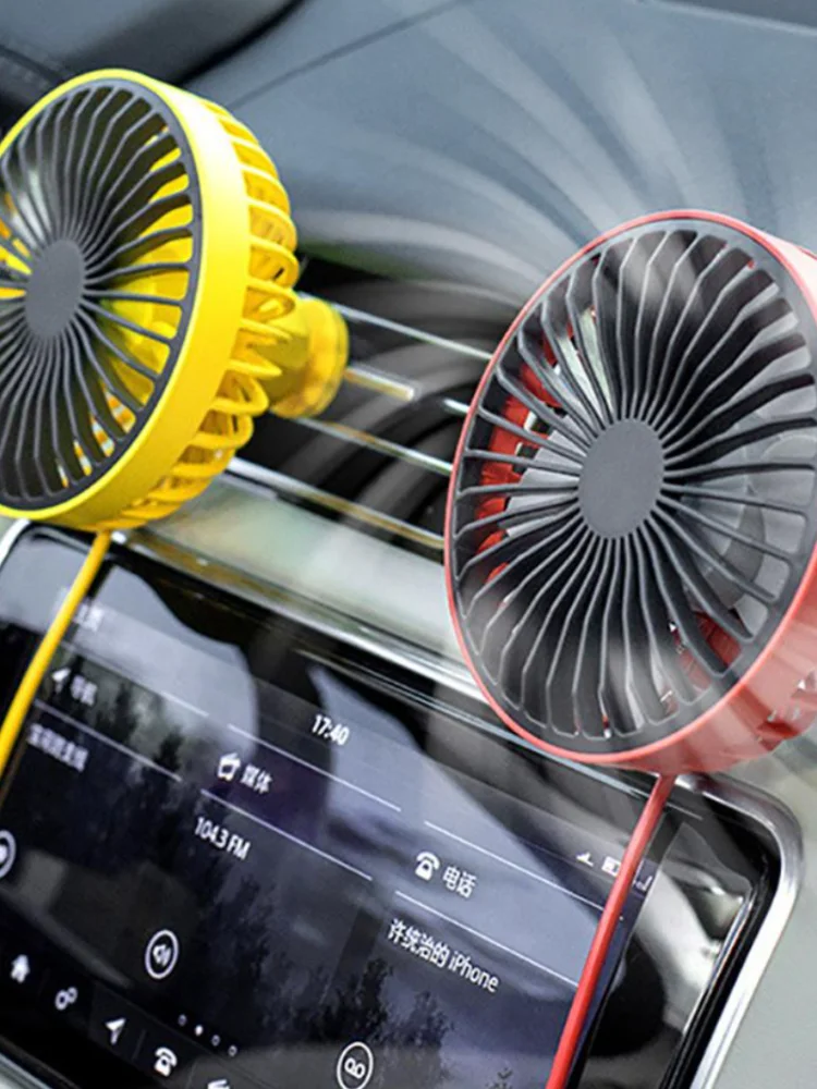 360 Degree Rotatable Car Air Vent Mount USB Cooling Fan Cooler with LED Light Car Air Vent Mount USB Cooling Fan Cooler with LED
360 Degree Rotatable Car Air Vent Mount USB Cooling Fan Cooler with LED Light Car Air Vent Mount USB Cooling Fan Cooler with LED