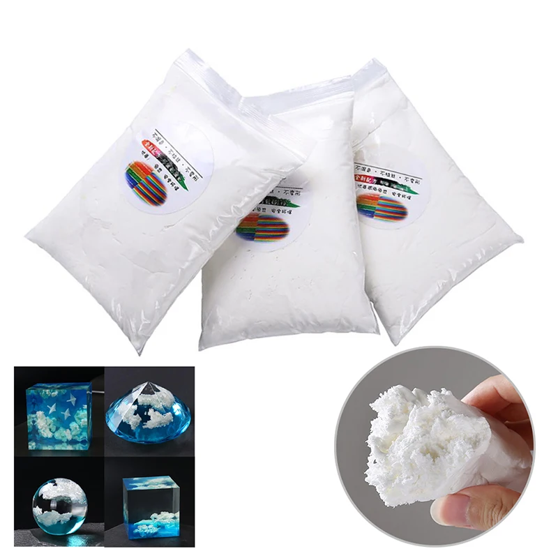 80g Per Bag DIY Handmade White Cloud Filler Crystal Epoxy Jewelry Accessories Imitation Cloud Making Mud Hot
80g Per Bag DIY Handmade White Cloud Filler Crystal Epoxy Jewelry Accessories Imitation Cloud Making Mud Hot