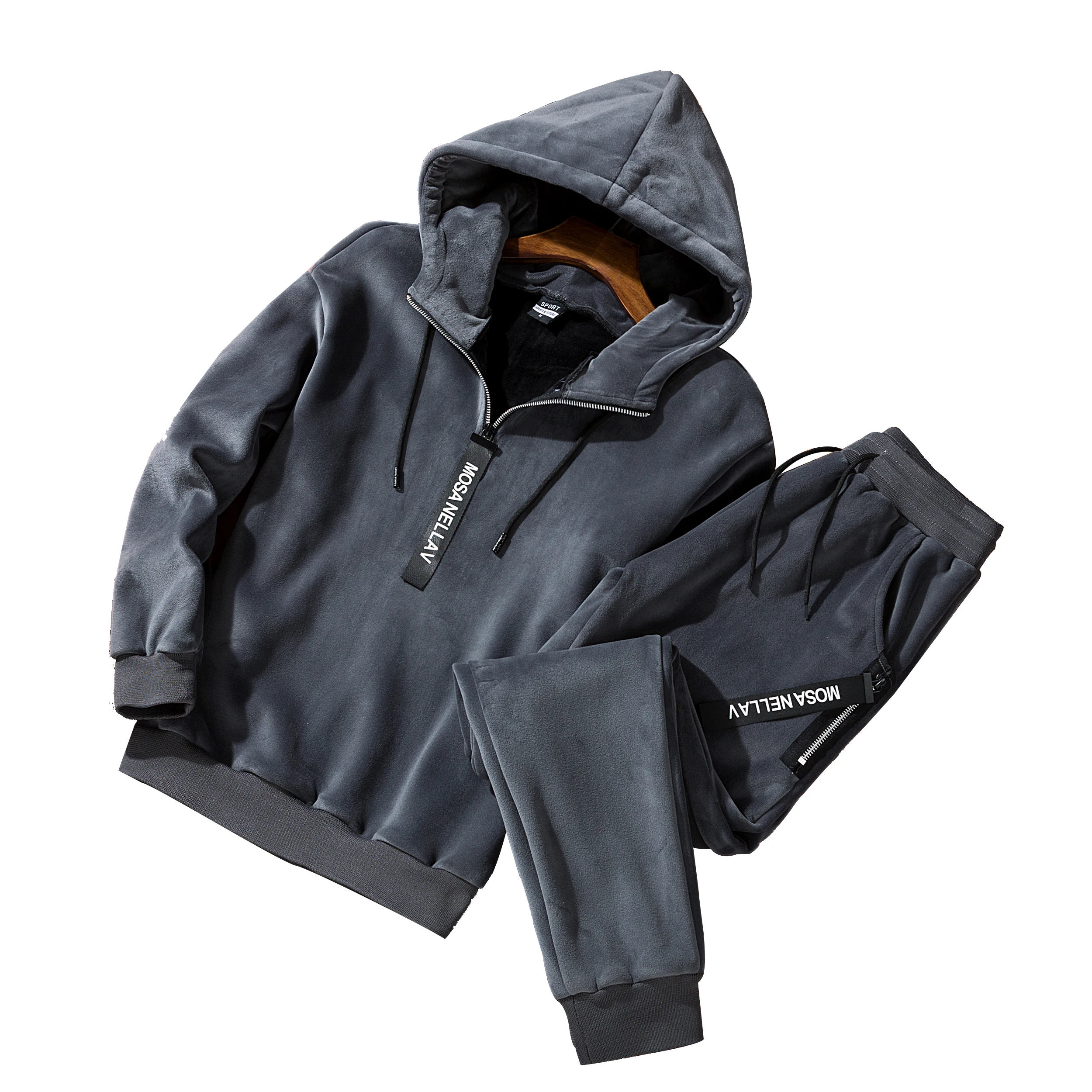 Men Sportswear Set Brand Mens Tracksuit Sporting Fitness Clothing Two Pieces Long Sleeve Jackets Leisure Casual Men's Track Suit
Men Sportswear Set Brand Mens Tracksuit Sporting Fitness Clothing Two Pieces Long Sleeve Jackets Leisure Casual Men's Track Suit