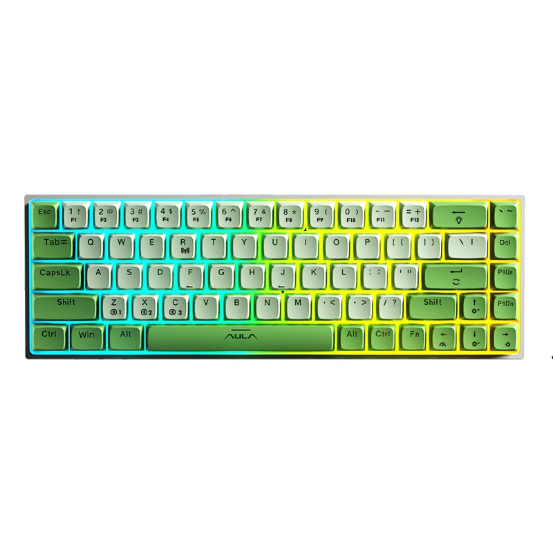 Wireless Bluetooth Mechanical Keyboard 68-key Dual-mode RGB Light Hot-swappable Axis Gaming Keyboard
Wireless Bluetooth Mechanical Keyboard 68-key Dual-mode RGB Light Hot-swappable Axis Gaming Keyboard