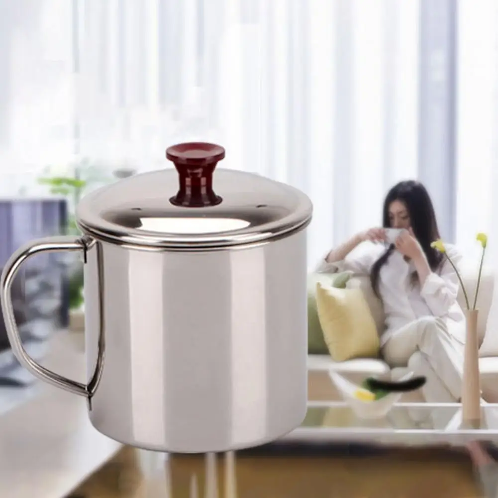 Coffee Tea Handle Cup Drinking Mug Ecofriendly Handle Design Large-capacity Stainless Steel Water Tea Storage Bottle for Camping
Coffee Tea Handle Cup Drinking Mug Ecofriendly Handle Design Large-capacity Stainless Steel Water Tea Storage Bottle for Camping