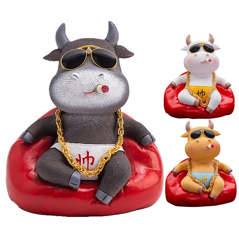 Car Ornament Resin Cattle Decoration Car Dashboard Decor Ornaments Auto Accessories Car Interior Interior Accessories 
Car Ornament Resin Cattle Decoration Car Dashboard Decor Ornaments Auto Accessories Car Interior Interior Accessories