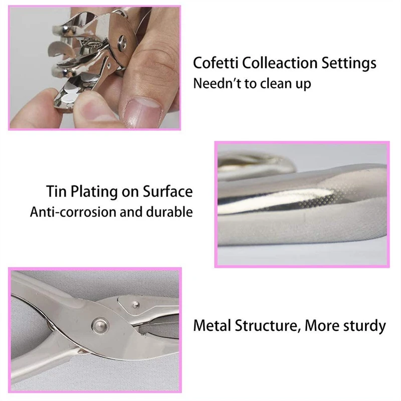 3Pcs Single Hole Punch Handheld Single Round Paper Plier Punch Puncher One Hole Chrome Metal Perforator for Paper Card
3Pcs Single Hole Punch Handheld Single Round Paper Plier Punch Puncher One Hole Chrome Metal Perforator for Paper Card