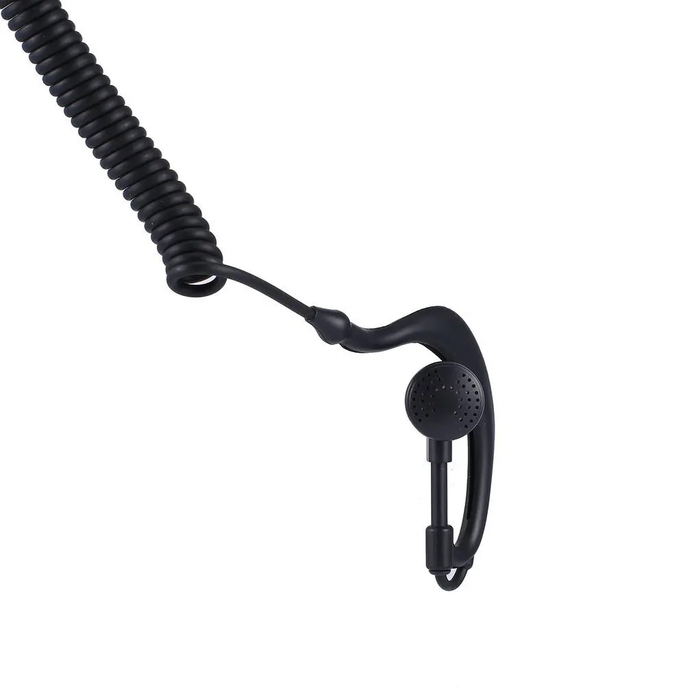 3.5 Mm Single Earpiece Ear-hook Earphone With Spiral Cable Walkie Talkie Headset Polices Military Earphone
3.5 Mm Single Earpiece Ear-hook Earphone With Spiral Cable Walkie Talkie Headset Polices Military Earphone