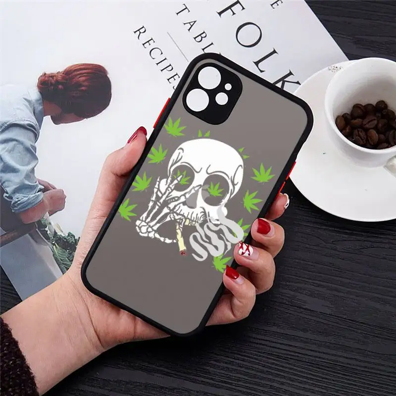weed grass leaf fashion smoke Phone Case Transparent Matte for iPhone 7 8 11 12 s mini pro X XS XR MAX Plus cover funda
weed grass leaf fashion smoke Phone Case Transparent Matte for iPhone 7 8 11 12 s mini pro X XS XR MAX Plus cover funda