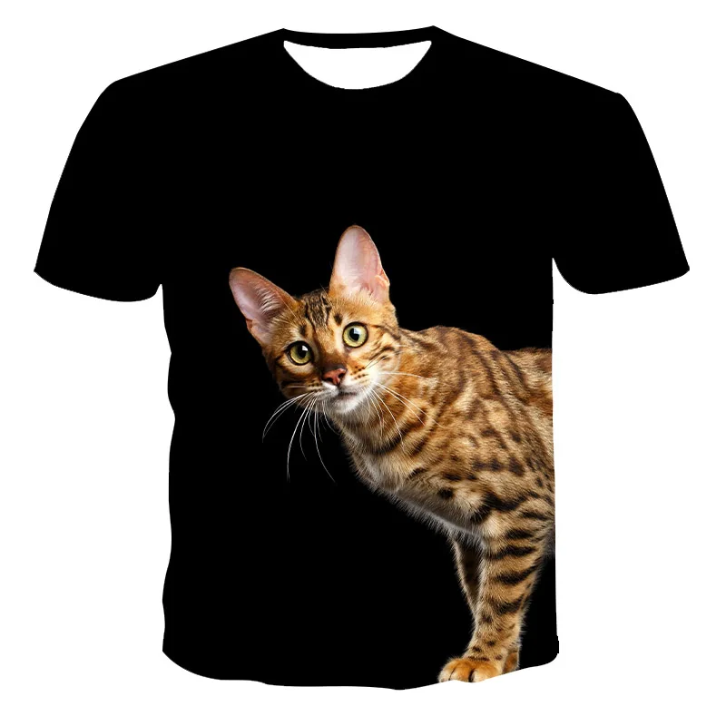 2021 New Summer T-Shirt Unisex Short-Sleeved 3D Printing T-Shirt Animal Series Kitten Round Neck Pullover XXS-6XL Wholesale
2021 New Summer T-Shirt Unisex Short-Sleeved 3D Printing T-Shirt Animal Series Kitten Round Neck Pullover XXS-6XL Wholesale