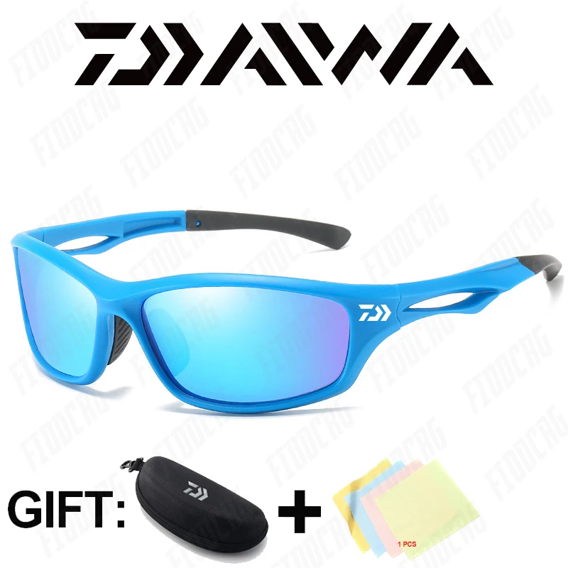 

Мужские поляризованные очки DAIWA 2021 для рыбалки, спортивные солнцезащитные очки для улицы, модные красочные очки для кемпинга, походов, вожде...