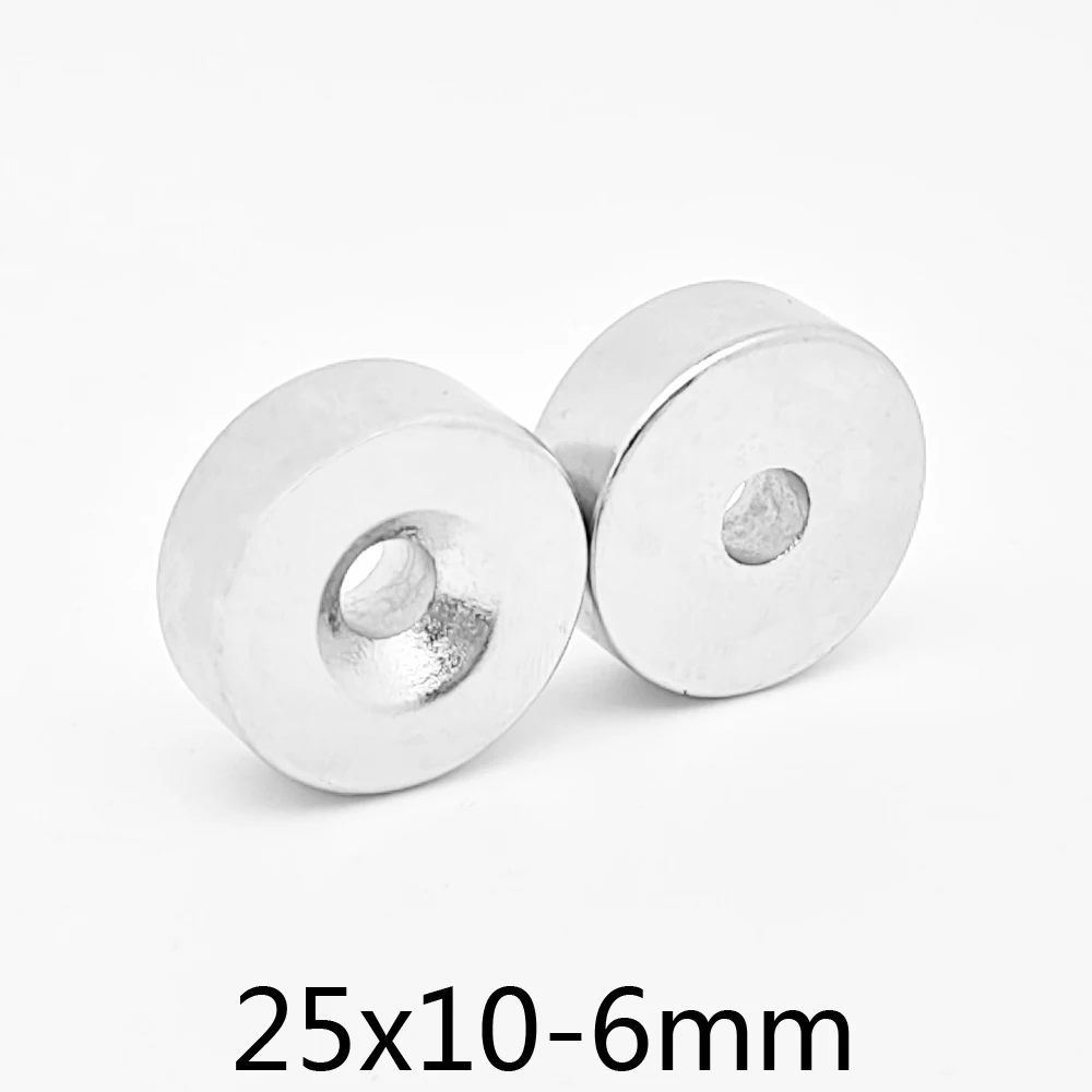 20/30/50pcs 25x10-6 mm Neodymium Magnet Disc 25*10 mm Hole 6mm Circle Magnets 25X10-6mm Round Countersunk Magnetic 25*10-6
20/30/50pcs 25x10-6 mm Neodymium Magnet Disc 25*10 mm Hole 6mm Circle Magnets 25X10-6mm Round Countersunk Magnetic 25*10-6