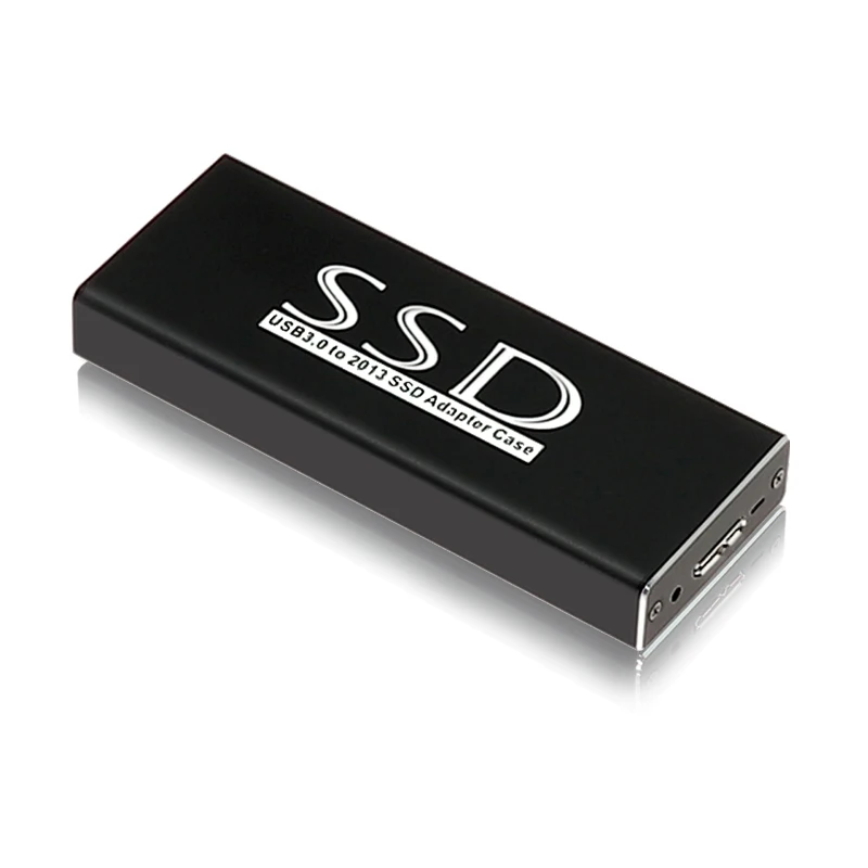 SSD чехол USB3.0 для жесткий диск HDD корпус адаптер Внешний бокс 2013 2014 2015 apple MacBook Air A1465