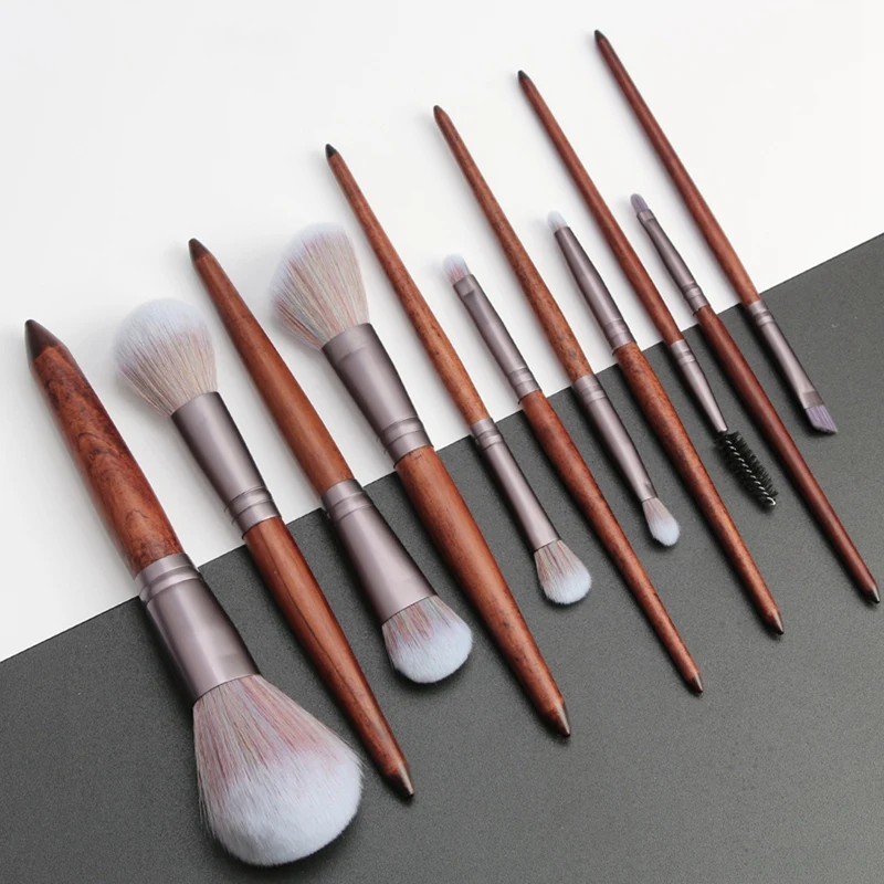 11Pcs Makeup Brushes Set Cosmetic Foundation Powder Blush Eye Shadow Lip Blend Wooden Make Up Brush Tool Kit
11Pcs Makeup Brushes Set Cosmetic Foundation Powder Blush Eye Shadow Lip Blend Wooden Make Up Brush Tool Kit