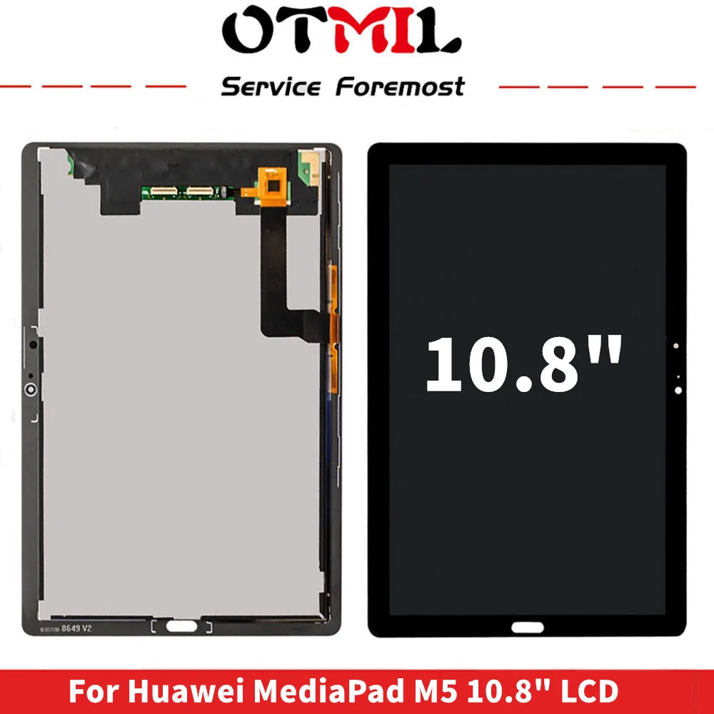 10.8" LCD For Huawei MediaPad M5 10.8 CMR-AL09 CMR-W09 LCD Display Touch Screen Digitizer Assembly for Huawei M5 10.8 LCD
10.8" LCD For Huawei MediaPad M5 10.8 CMR-AL09 CMR-W09 LCD Display Touch Screen Digitizer Assembly for Huawei M5 10.8 LCD
