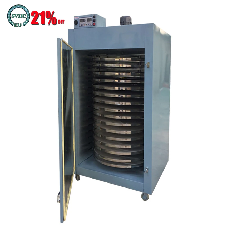 16-слойная вращающаяся сушилка для еды чай/семена/Медицина/гриб 0-160 ° Циркуляция горячего воздуха сушилка для выпечки еды обезвоживание возд... 
16-слойная вращающаяся сушилка для еды чай/семена/Медицина/гриб 0-160 ° Циркуляция горячего воздуха сушилка для выпечки еды обезвоживание возд...