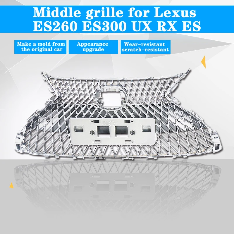 Car styling Middle grille for Lexus RX series RX270 RX300 RX350 RX450 Auto front vertical bar Center bumper Grill modified to LS
Car styling Middle grille for Lexus RX series RX270 RX300 RX350 RX450 Auto front vertical bar Center bumper Grill modified to LS