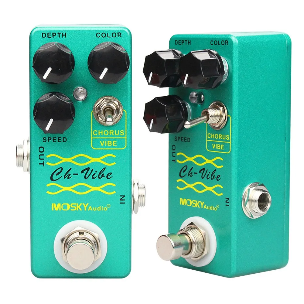 Педаль эффектов для электрогитары винтажный хор Vibrato Tremolo, настоящий байпас, Хор Vibrato, классическая лампа
Педаль эффектов для электрогитары винтажный хор Vibrato Tremolo, настоящий байпас, Хор Vibrato, классическая лампа