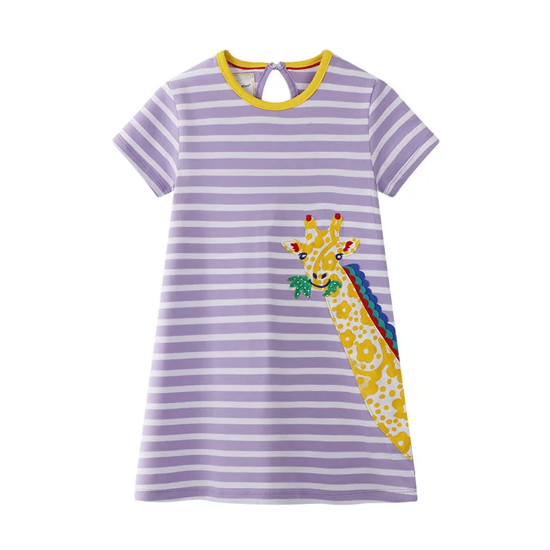Top Fashion Hot European And American Style Children's Summer New Children's Dress Cotton Girl's Dress Embroidered Giraffe 0-7T
Top Fashion Hot European And American Style Children's Summer New Children's Dress Cotton Girl's Dress Embroidered Giraffe 0-7T