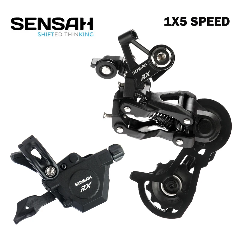 SENSAH Groupset RX 1x5 задний переключатель 5 скоростей для горного велосипеда складной