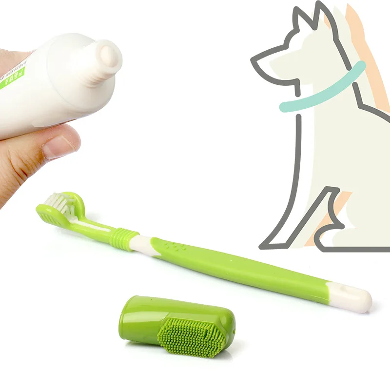 New pet toothbrush set with soft dog finger toothbrush pet multi-angle cleaning teeth dog cat dental care toothbrush set pet
New pet toothbrush set with soft dog finger toothbrush pet multi-angle cleaning teeth dog cat dental care toothbrush set pet