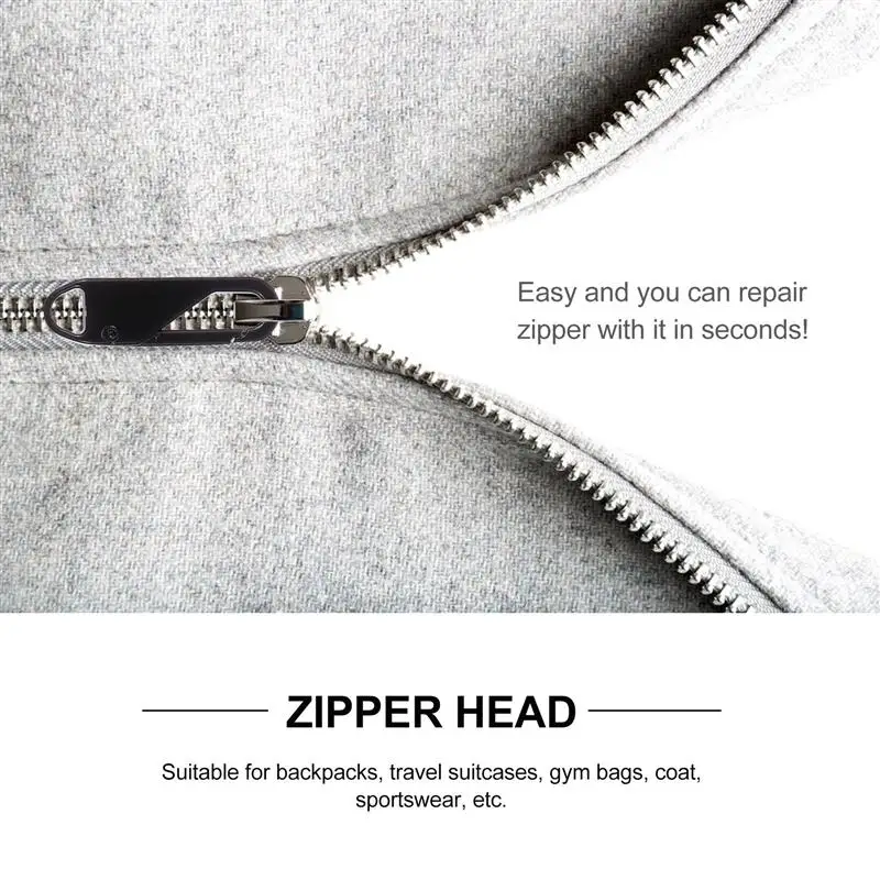 6pcs Detachable Zipper Pullers Replacement Backpack Clothing Handbags Zipper Tab Repair Kits DIY Sewing Accessories
6pcs Detachable Zipper Pullers Replacement Backpack Clothing Handbags Zipper Tab Repair Kits DIY Sewing Accessories