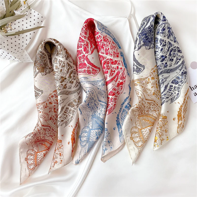 New Lady Scarf Small Neck Hairband Design Print Fashion Small Natural Silk Scarves Spring Women Square Bandana Kerchief
New Lady Scarf Small Neck Hairband Design Print Fashion Small Natural Silk Scarves Spring Women Square Bandana Kerchief