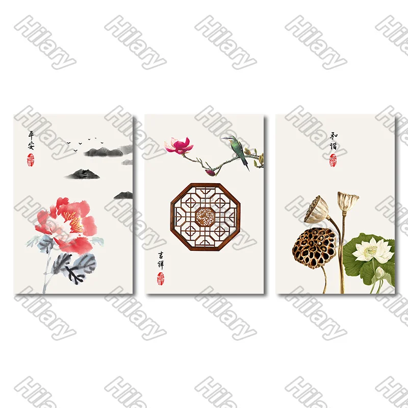 Poster Octagonal Window Lotus Leaf Still Life Canvas Painting and Prints Wall Art Pictures Decoration for Living Room 3Pcs 
Poster Octagonal Window Lotus Leaf Still Life Canvas Painting and Prints Wall Art Pictures Decoration for Living Room 3Pcs