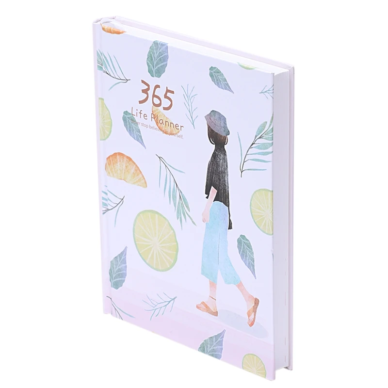 Creative Hardcover Year Plan Notebook 365 Days Inner Page Monthly Daily Planner Organizer Diary, Leaves&Lemon
Creative Hardcover Year Plan Notebook 365 Days Inner Page Monthly Daily Planner Organizer Diary, Leaves&Lemon