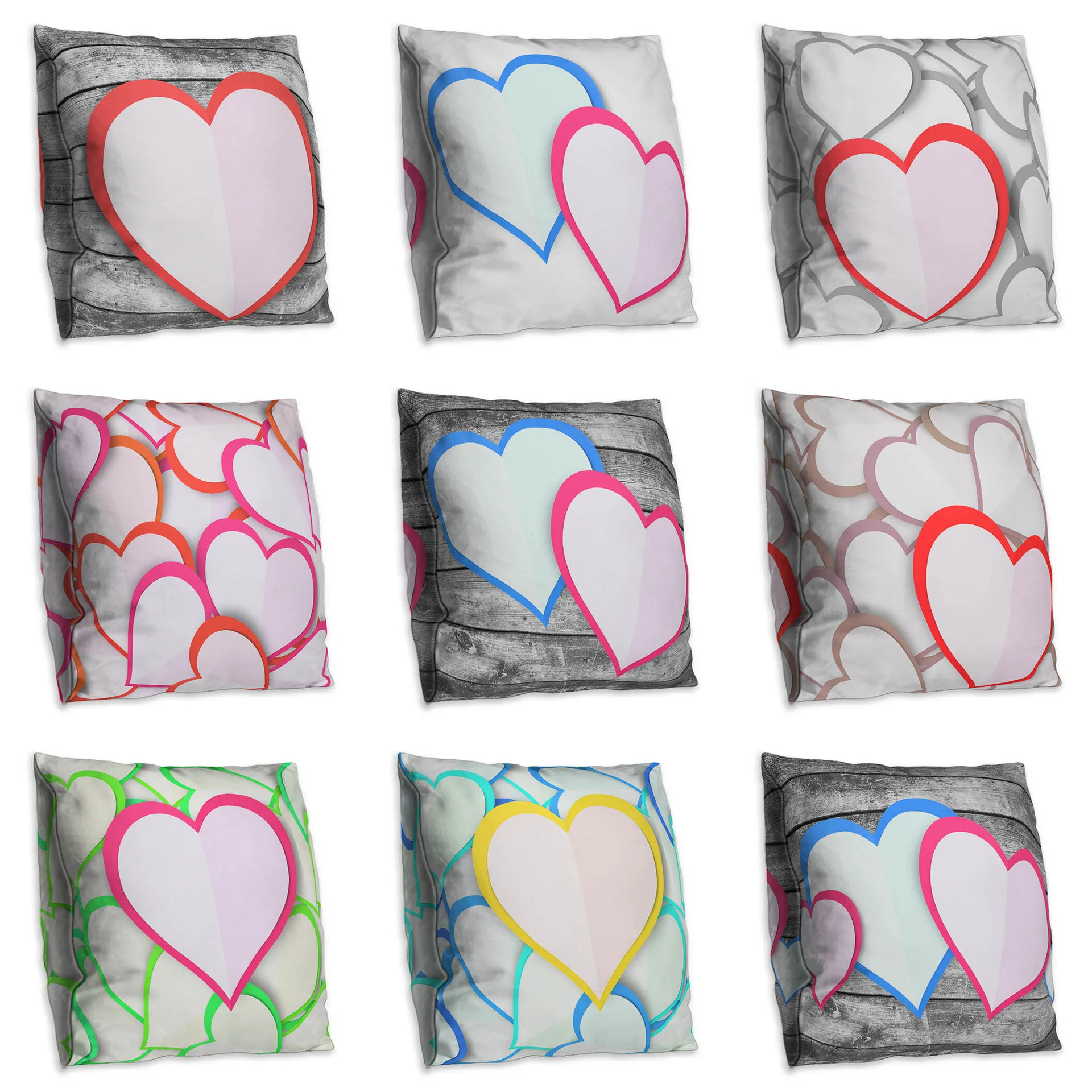 cushion cover 45*45 Creative Heart Printed Sofa cushions Pillow cases Polyester pillowcase home decor pillow covers kd-0152
cushion cover 45*45 Creative Heart Printed Sofa cushions Pillow cases Polyester pillowcase home decor pillow covers kd-0152