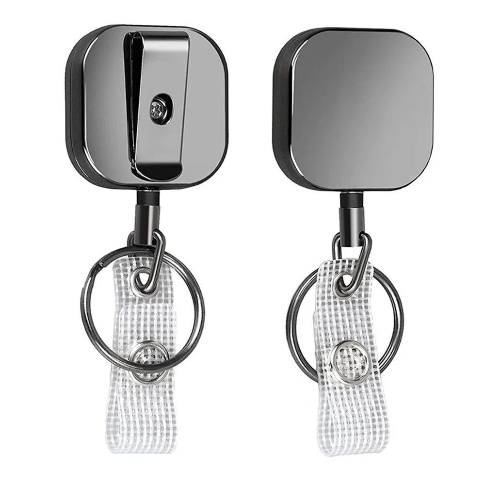 1 Pc Square Metal Retractable Pull Key Ring Id Badge Lanyard Name Tag Card Holder Reel Belt Clip Attachment Buckle Keychain Tool
1 Pc Square Metal Retractable Pull Key Ring Id Badge Lanyard Name Tag Card Holder Reel Belt Clip Attachment Buckle Keychain Tool