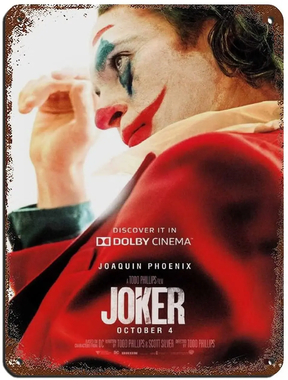 Classic Horror High Score Movie Joker Art Poster 34 Tin Sign Vintage Metal Pub Club Cafe bar Home Wall Art Decoration Poster
Classic Horror High Score Movie Joker Art Poster 34 Tin Sign Vintage Metal Pub Club Cafe bar Home Wall Art Decoration Poster