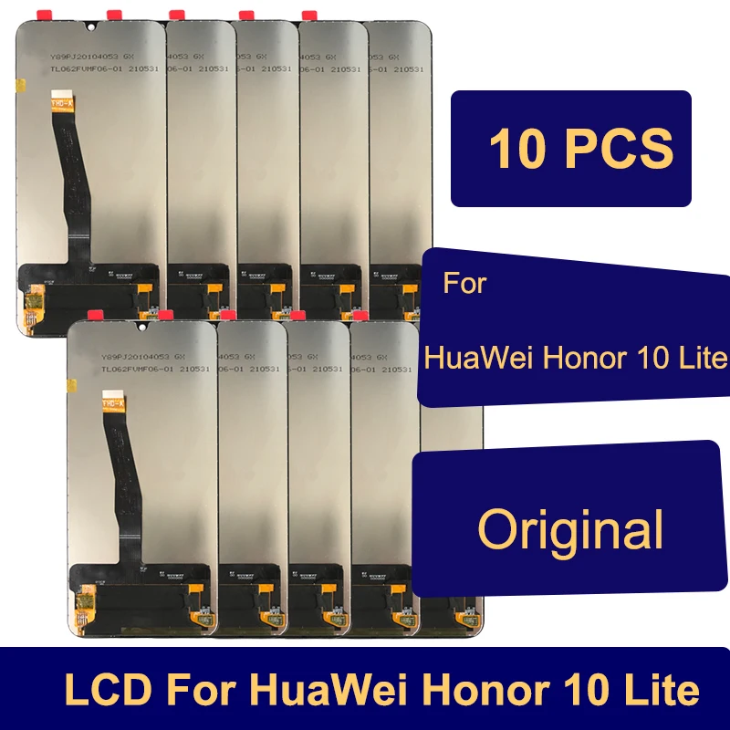 Wholesale 10 Piece For Huawei Honor 10 lite LCD Display with Touch Screen Digitizer Assembly With Frame For honor 10 lite HRY-LX
Wholesale 10 Piece For Huawei Honor 10 lite LCD Display with Touch Screen Digitizer Assembly With Frame For honor 10 lite HRY-LX