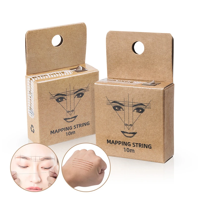 1pc Brown Microblading Mapping String Permanent Makeup Pre-Inked Eyebrow Marker Thread Brow Positioning Tool Accessory
1pc Brown Microblading Mapping String Permanent Makeup Pre-Inked Eyebrow Marker Thread Brow Positioning Tool Accessory