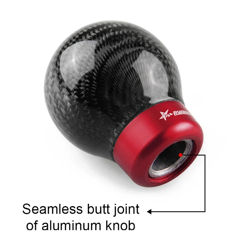 For 11mm/10mm/8mm Universal Car Gear Shift Knob Carbon Fiber Manual Car Shifter Lever Round Ball With Adapter Auto Accessories
For 11mm/10mm/8mm Universal Car Gear Shift Knob Carbon Fiber Manual Car Shifter Lever Round Ball With Adapter Auto Accessories