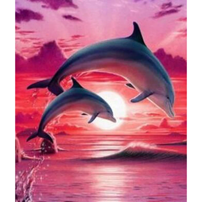 5D DIY Diamond Painting Square/Round Diamond Animal Painting Beautiful Dolphin Picture Cross Stitch Furniture Decoration TX048
5D DIY Diamond Painting Square/Round Diamond Animal Painting Beautiful Dolphin Picture Cross Stitch Furniture Decoration TX048