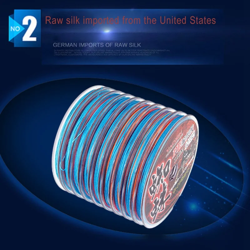 10 Pcs Pe Luya Braided Fishing Line For 100 Meters With 8 Weaving(multicoloured)A Total Of Ten Box Fishing Line Smooth for Bass
10 Pcs Pe Luya Braided Fishing Line For 100 Meters With 8 Weaving(multicoloured)A Total Of Ten Box Fishing Line Smooth for Bass