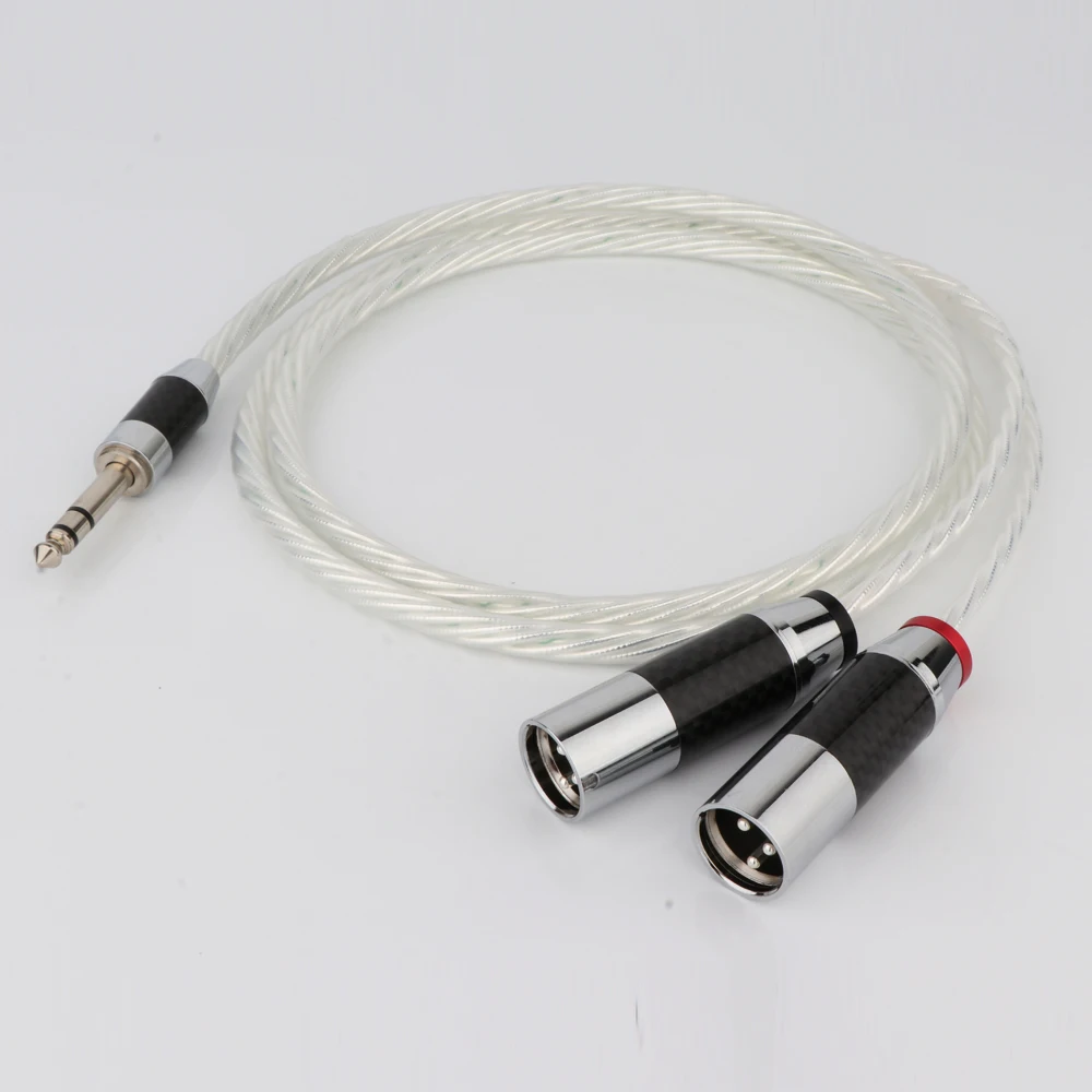 Odin 6-жильный медный посеребренный 6,35 мм на двойной 3pin XLR сбалансированный штекер/WBT RCA аудио разъем
Odin 6-жильный медный посеребренный 6,35 мм на двойной 3pin XLR сбалансированный штекер/WBT RCA аудио разъем