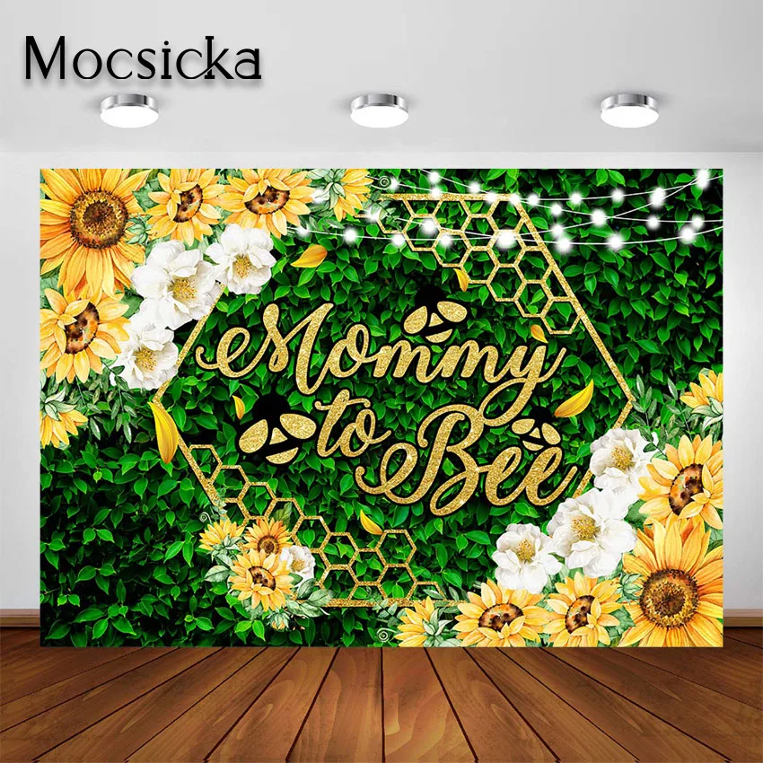 Mocsicka фон для фотосъемки с изображением мамы в пчелу подсолнухи зеленые листья соты пчела девичье украшение для вечеринки
Mocsicka фон для фотосъемки с изображением мамы в пчелу подсолнухи зеленые листья соты пчела девичье украшение для вечеринки