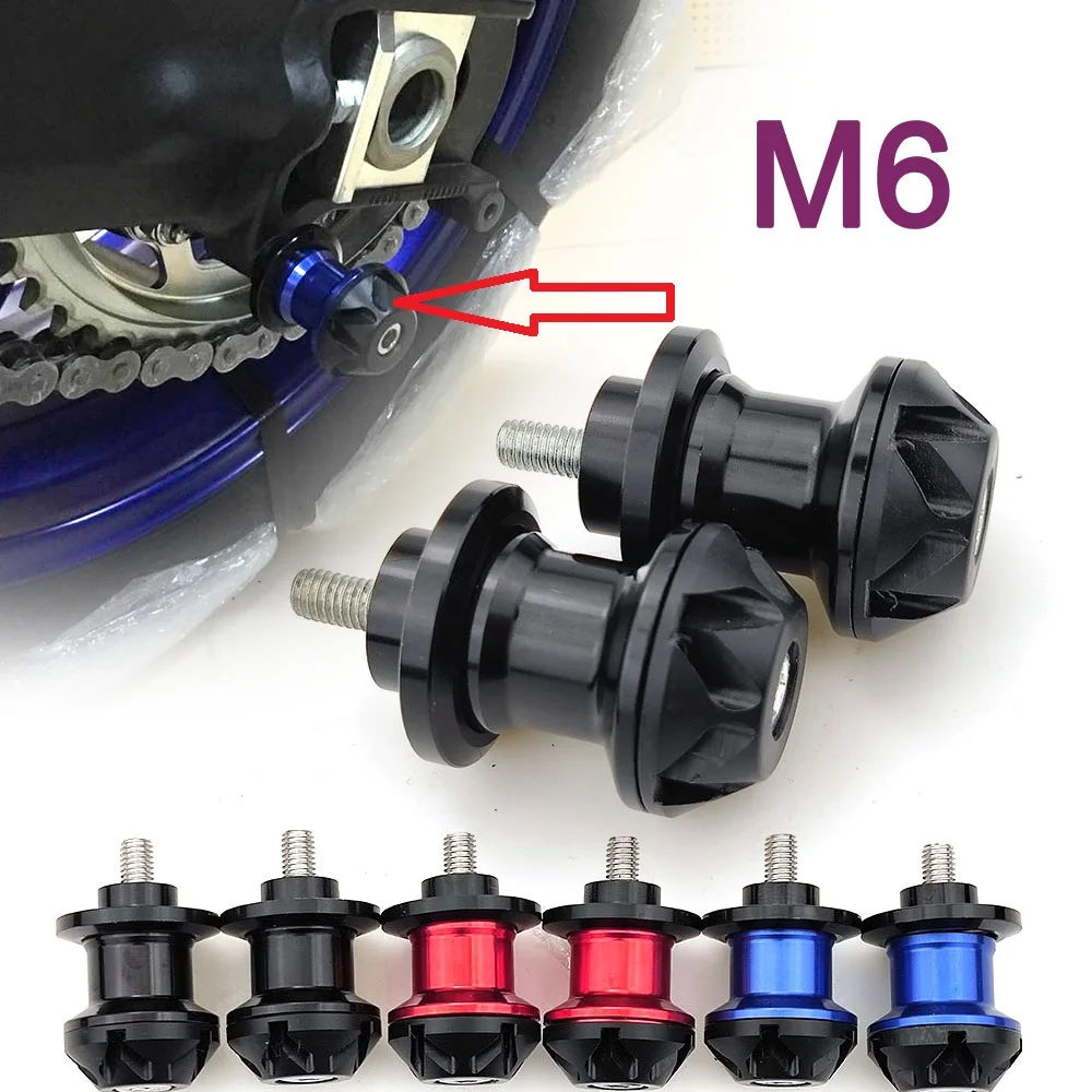 Motorcycle refit parts CNC Swingarm Spools 6mm Sliders Stand Screws M6 For YAMAHA YZF R1/S/M R6 R25 R3 MT25 MT03 FZ1 FZ6 N/S/R
Motorcycle refit parts CNC Swingarm Spools 6mm Sliders Stand Screws M6 For YAMAHA YZF R1/S/M R6 R25 R3 MT25 MT03 FZ1 FZ6 N/S/R