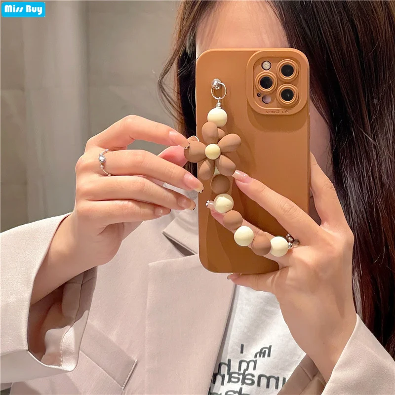 Matte Bead Wristband Phone Back Cases For iPhone 11 12 13 Pro Max 12 Mini X XR XS MAX 8 7 6S 6 Plus Cover Shockproof Capa Coque
Matte Bead Wristband Phone Back Cases For iPhone 11 12 13 Pro Max 12 Mini X XR XS MAX 8 7 6S 6 Plus Cover Shockproof Capa Coque