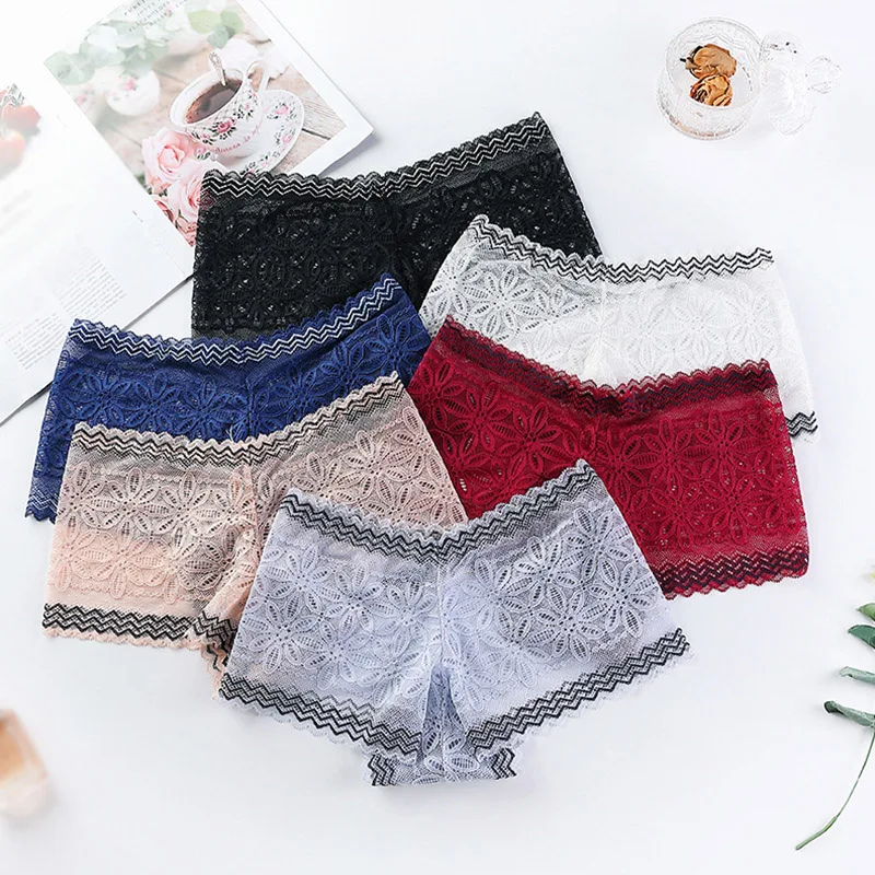 Ladies New Japanese And Korean Sexy Lace Fairy Color Hollow Two-Color Sports Breathable Stretch T-Shaped Underwear
Ladies New Japanese And Korean Sexy Lace Fairy Color Hollow Two-Color Sports Breathable Stretch T-Shaped Underwear