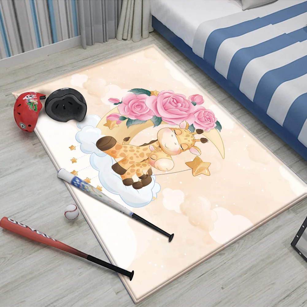 Милый мультяшный Жираф желтый узор Детский ковер с ручным принтом детский игровой коврик Детский ковер нескользящий детский безопасный фл...
Милый мультяшный Жираф желтый узор Детский ковер с ручным принтом детский игровой коврик Детский ковер нескользящий детский безопасный фл...
