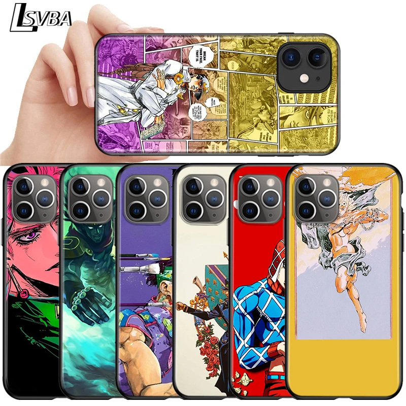 JoJo Bizarre Adventure For Apple iPhone 12 11 Pro Max mini XS Max XR X 8 7 6 6S Plus 5S SE 2020 Soft Black Phone Case
JoJo Bizarre Adventure For Apple iPhone 12 11 Pro Max mini XS Max XR X 8 7 6 6S Plus 5S SE 2020 Soft Black Phone Case
