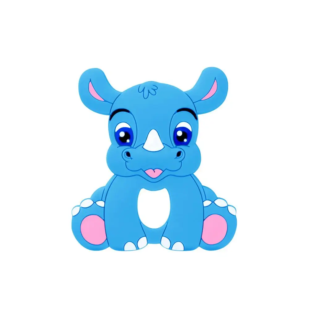 XCQGH 1pc Baby Rhinoceros Silicone Teether Teething Chew Toy Infant Teether Beads DIY Necklace Nursing Tool Pendant Food Grade S
XCQGH 1pc Baby Rhinoceros Silicone Teether Teething Chew Toy Infant Teether Beads DIY Necklace Nursing Tool Pendant Food Grade S