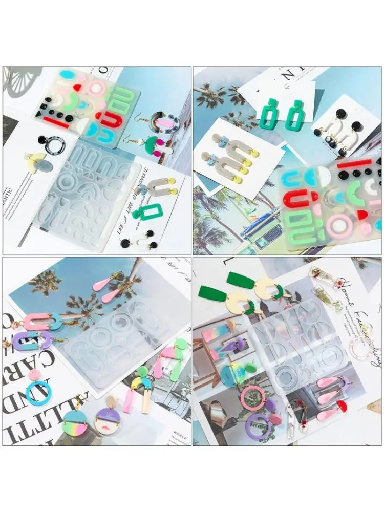 Crystal Epoxy Resin Mold Geometric Earrings Ear Pendant Casting Silicone Mould A2UA
Crystal Epoxy Resin Mold Geometric Earrings Ear Pendant Casting Silicone Mould A2UA