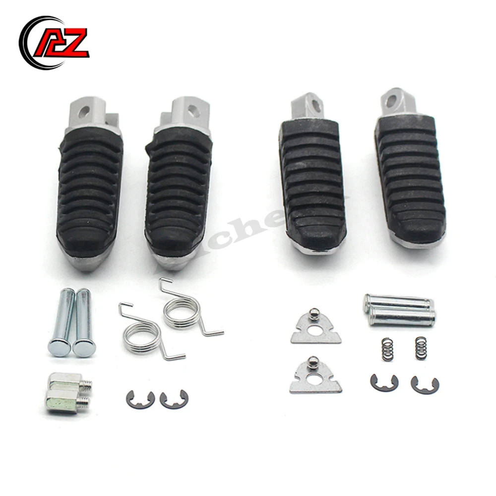 Motorcycle Front&Rear Footrests Foot Pegs for Suzuki SV400 SV650 SV1000 GSR400 600 GSR750 GSXR1300 Hayabusa GSX1300R
Motorcycle Front&Rear Footrests Foot Pegs for Suzuki SV400 SV650 SV1000 GSR400 600 GSR750 GSXR1300 Hayabusa GSX1300R