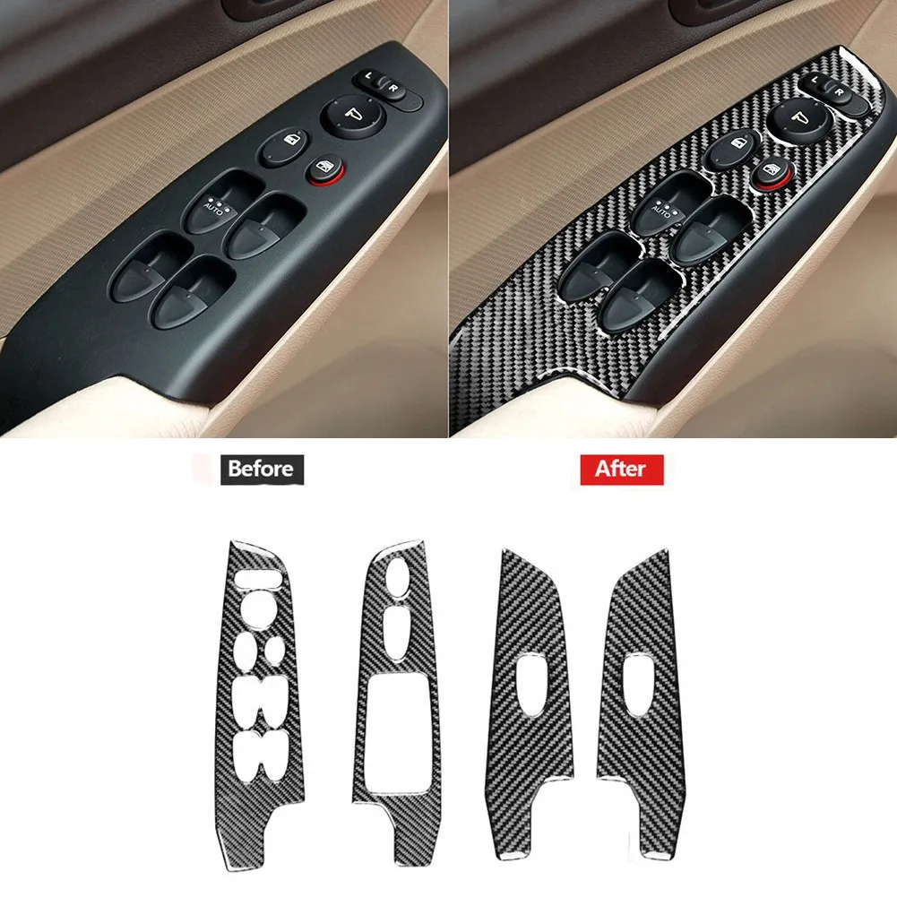 4pcs/set Car Window Lift Switch Panel Trim Cover Decorative Stickers For Honda Civic 8th Gen 2006-2011 Auto Interior Accessories
4pcs/set Car Window Lift Switch Panel Trim Cover Decorative Stickers For Honda Civic 8th Gen 2006-2011 Auto Interior Accessories